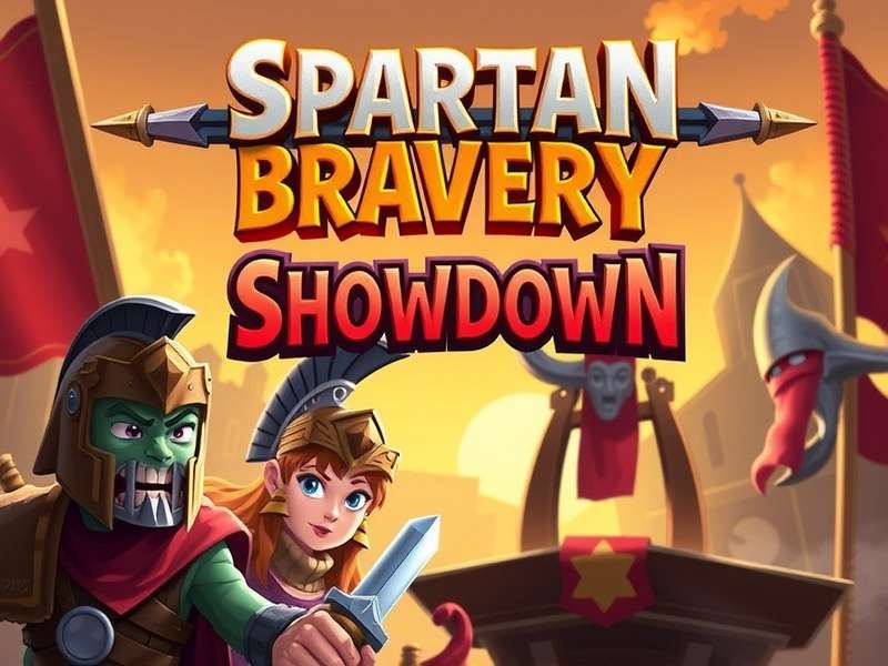 Spartan Bravery Showdown Game Banner